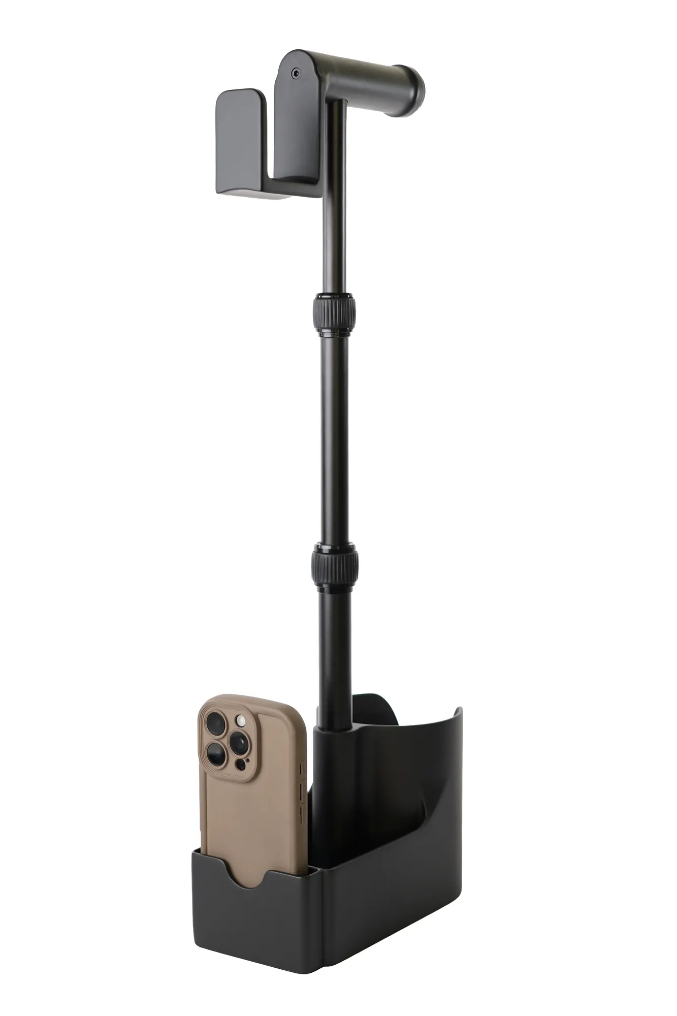 Gym Dock — telefon w bazie, skala produktu
